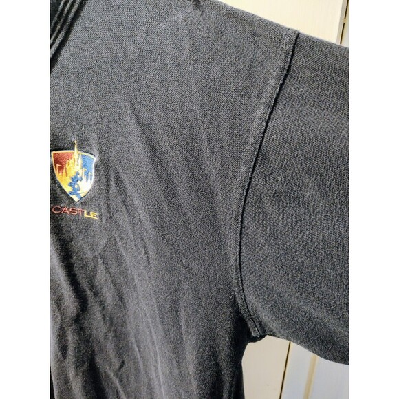 A Cast Exclusive Collection Walt Disney Gray Black Polo Castle Embroidered XL Sz - Picture 9 of 14